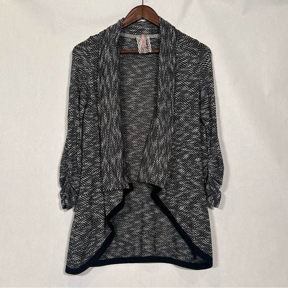 Mauve by Anthropologie Open Cardigan Waterfall Sweater - Picture 1 of 7